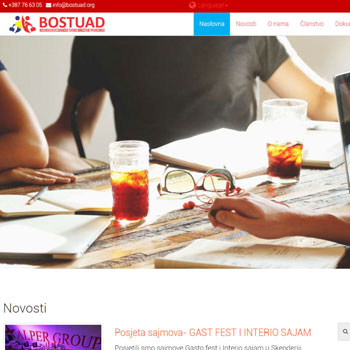 Bostuad - champer of commerce website