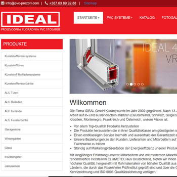 Ideal - Corporate website