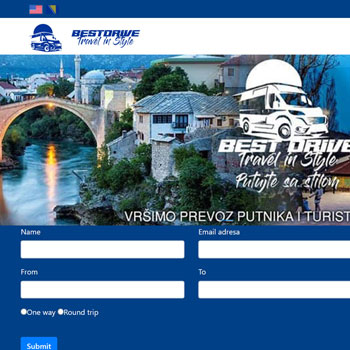 Transfer Bosnia - Travel agency website